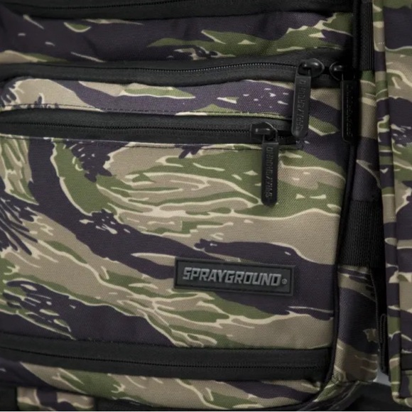 NWT SPRAYGROUND MINI GUB TIGER CAMO MG059 ARMY BACKPACK HIKIBG VARIATION $259 - Picture 5 of 9